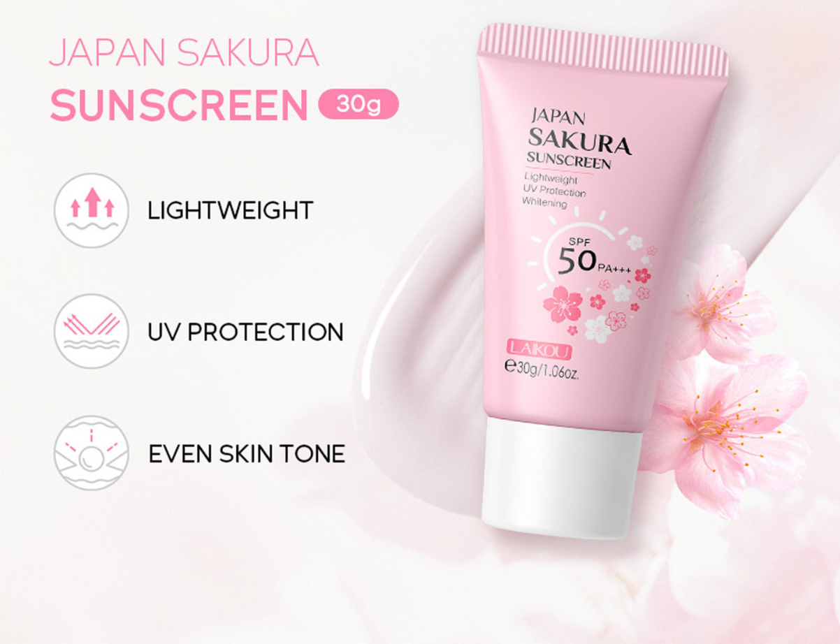 sakura sunscreen